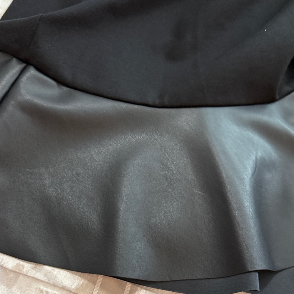 Michael Kors Black Mini Skirt with Ruffle Hem - Picture 5 of 5